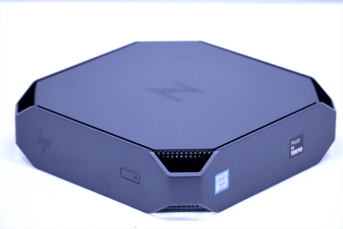 【1円～】Xeon6コア+QuadroP600+Office2021搭載！パワフル快速省スぺワークステーション！Z2 Mini G4 E-2126G 32G 256G 23FHD回転LCDセット_画像3