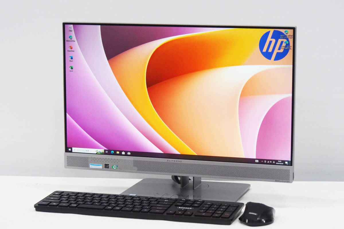 [ немедленно распределение ]Corei7 Office2021 DVD мульти- HP EliteOne 800 G4 All-in-One i7-8700 RAM8G HDD 1T 23.8 дюймовый FHD камера Win10Pro