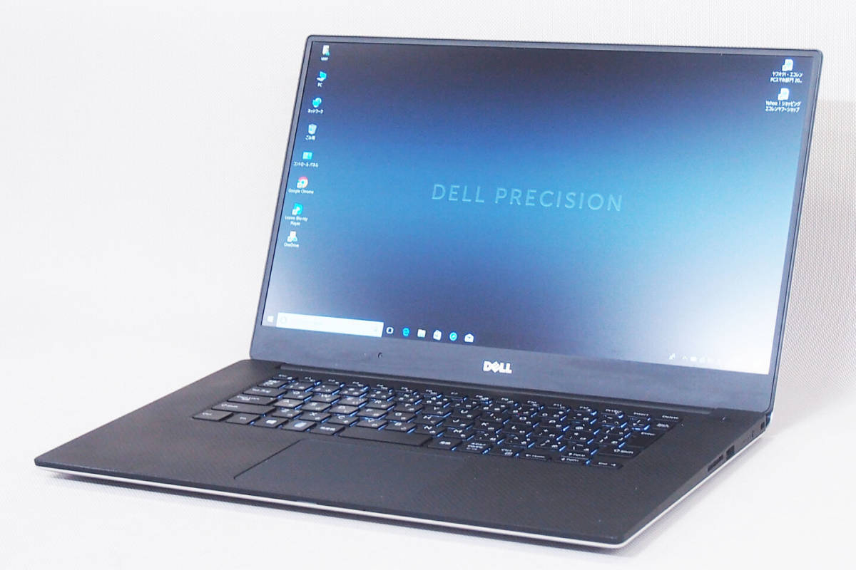 【1円～】QuadroM1200-4G搭載！i7搭載贅沢スペック！DELL Precsion 5520 15.6型FHD i7-7820HQ 16G SSD512G Thunderbolt3 Win10リカバリ_画像1