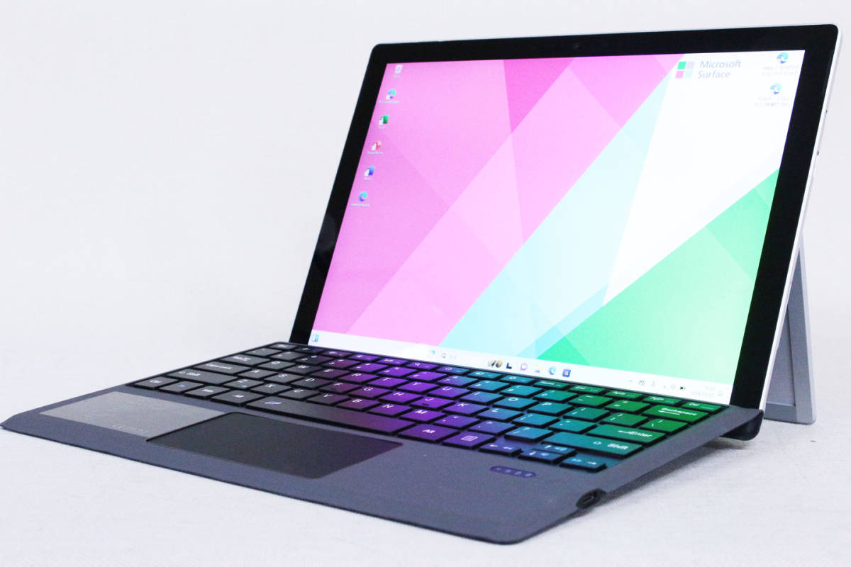 【即配】バッテリー超良 Win11Pro Office2021 LTE Surface Pro 7+ i5-1135G7 RAM8G SSD256G 12.3型PixelSenseタッチ 新品キーボード追加可