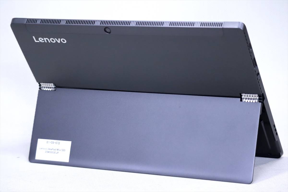【1円～】12.2型WUXGA液晶タブレット！第8世代Corei5搭載！Lenovo Miix 520 i5-8250U RAM8G SSD256G Win10 指紋認証 ACアダプタ付属_画像4