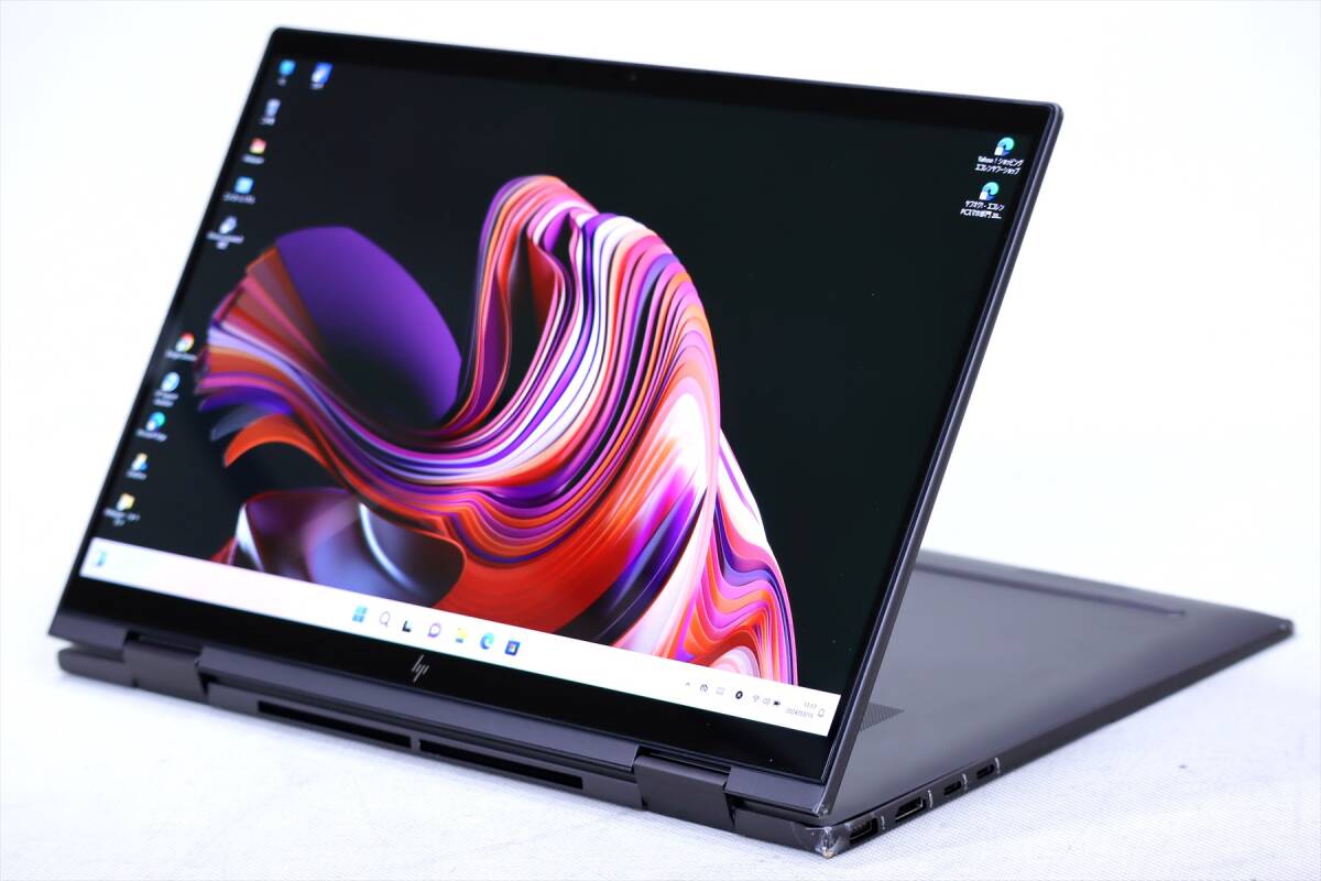 【即配】Ryzen 8コア16スレッド SSD1T搭載2in1タブレットPC!HP ENVY x360 15-ey0001AU Ryzen 7 5825U RAM16GB SSD1TB 15.6FHD Windows11_画像2