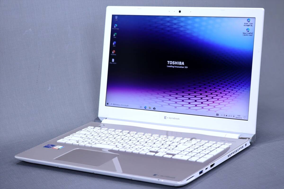 【1円～】Office2021 第11世代Corei7!2021年春モデル!大容量メモリ&SSD!dynabook T6 i7-1165G7 RAM16G SSD512G 15.6FHD Win10 Wi-Fi 6_画像1