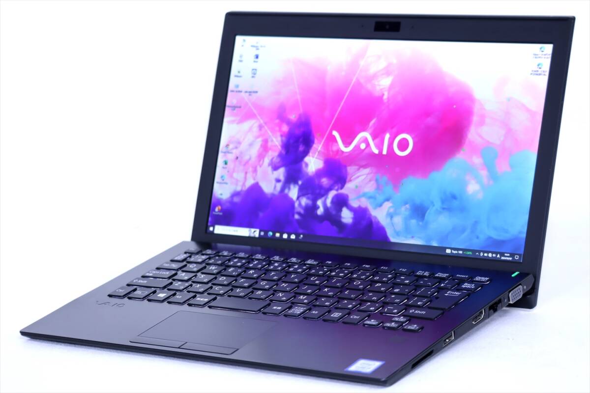 【1円～】Office2021搭載!バッテリー良好!11.6型FHD液晶軽量コンパクトPC!VAIO ProPF VJPF11C12N i5-7200U RAM8G SSD128G Win10 LTE_画像1