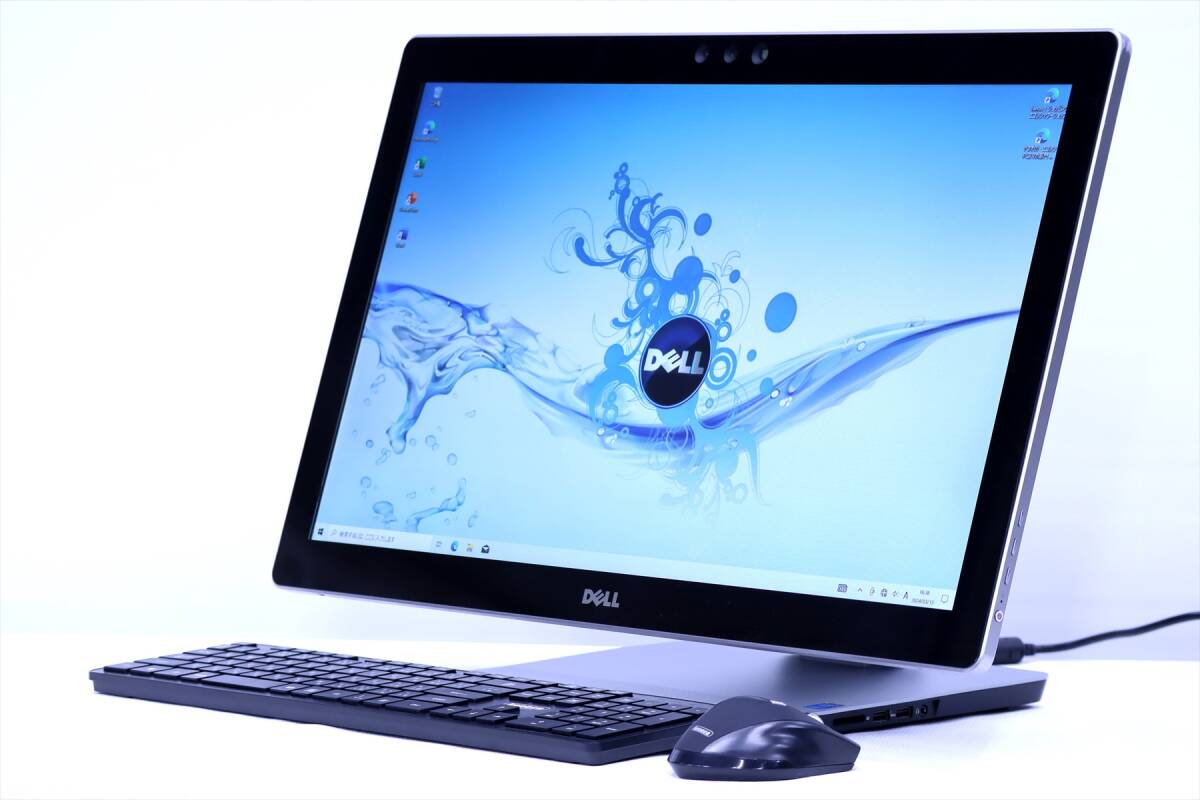 【即配】水平に倒せる23型FHDタッチ液晶搭載！Inspiron 2350 i7-4710MQ RAM12GB 新品SSD512GB Radeon HD8600M Win10+Office2021_画像1