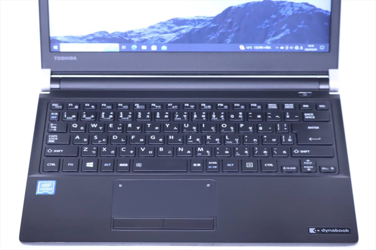 【1円～】コスパ最強！バッテリー良好！Office2021搭載即戦力PC！dynabook R73/J Celeron 3865U RAM8GB SSD128GB M.2 13.3TFT Win10_画像2