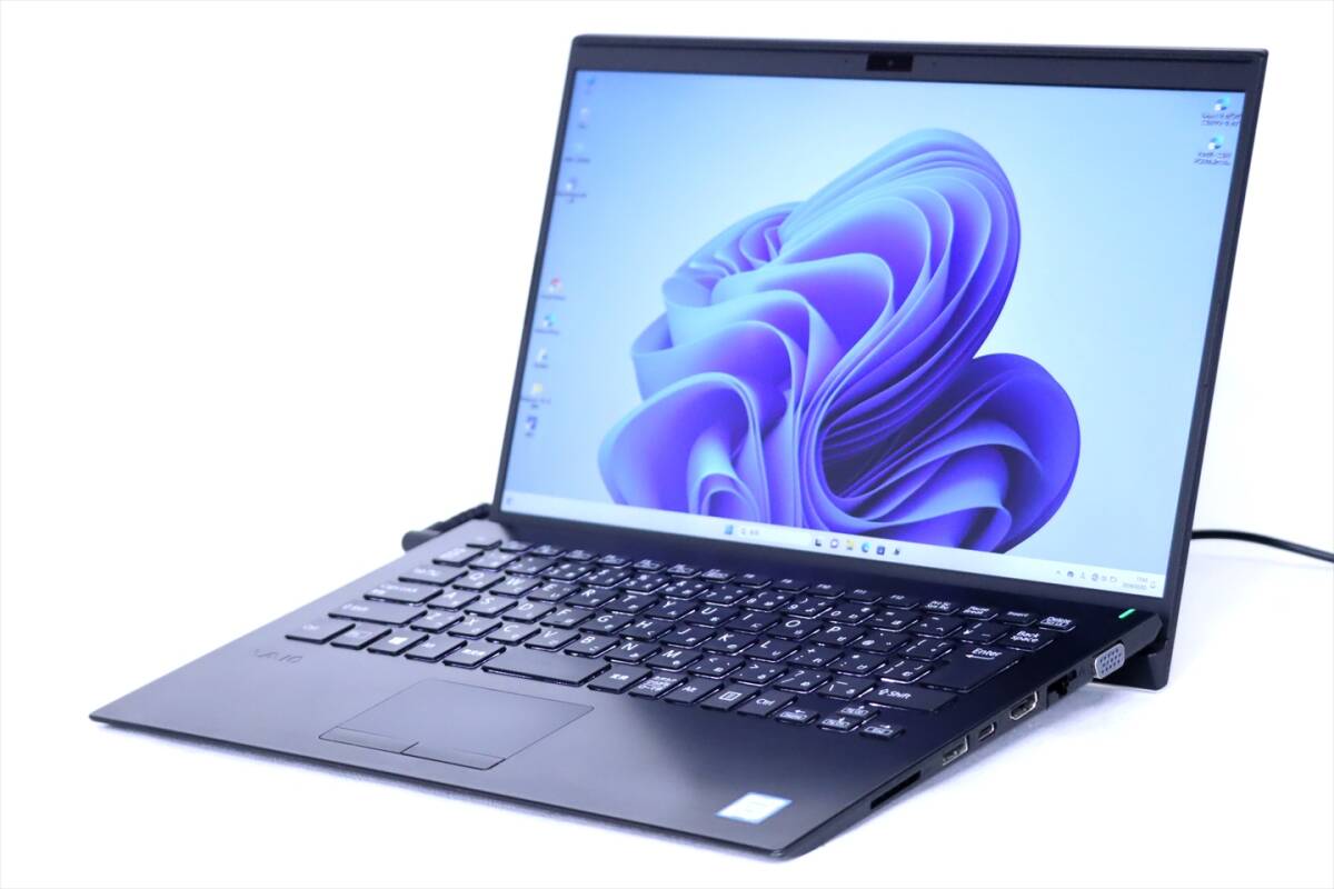 【1円～】Corei7 Windows11搭載！超軽量！VAIO Pro PK VJPK11C11N i7-8565U RAM16G SSD256G 14.0FHD ACアダプタ_画像1