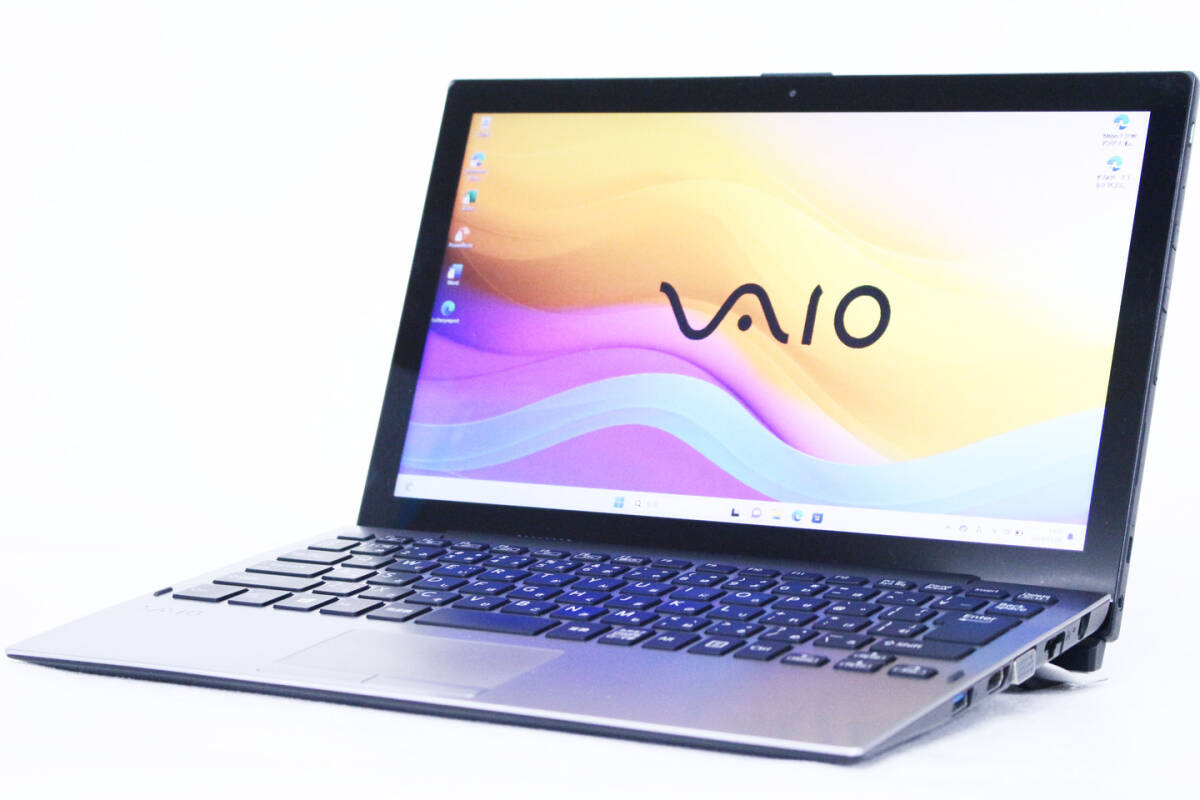 【即配】Win11Pro Office2021 LTE対応 キーボード付 VAIO Pro PA VJPA11C11N m3-8100Y RAM8G SSD128G 12.5型FHDタッチパネル 顔認証_画像1