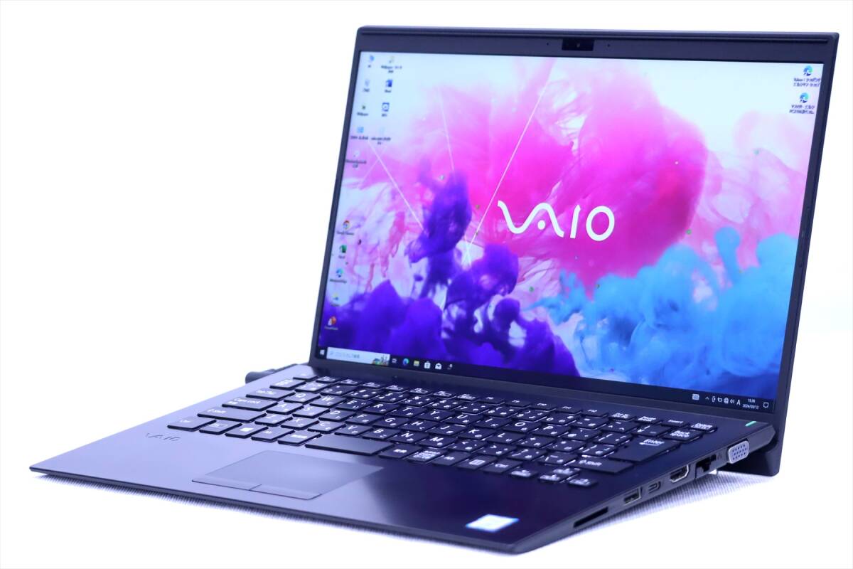 【即配】Office2021 Corei7 快適メモリ搭載！薄型狭額縁スタイリッシュPC！VAIO ProPK VJPK11C11N i7-8565U RAM16G SSD256G 14FHD Win10_画像1