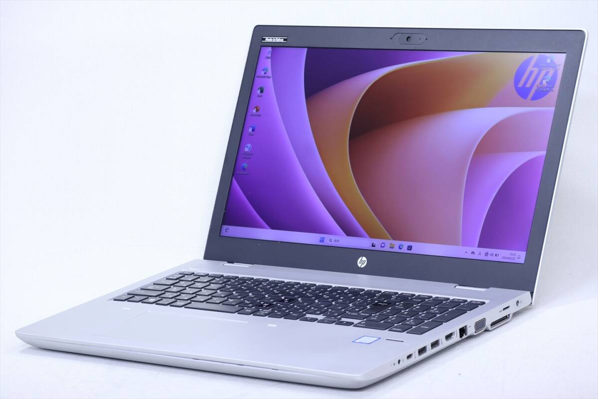 【1円～】Corei7モデル！Windows11 Office2021 大容量新品SSD搭載！HP ProBook 650 G4 i7-8550U RAM16G SSD512G 15.6FHDの画像1