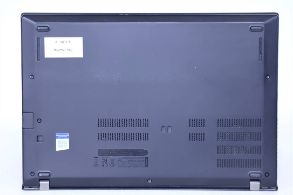 【1円～】Corei7 Windows11 タッチ液晶搭載!大容量SSD!ThinkPad T480s i7-8650U RAM16G SSD512G 14.0FHD Thunderbolt3の画像6