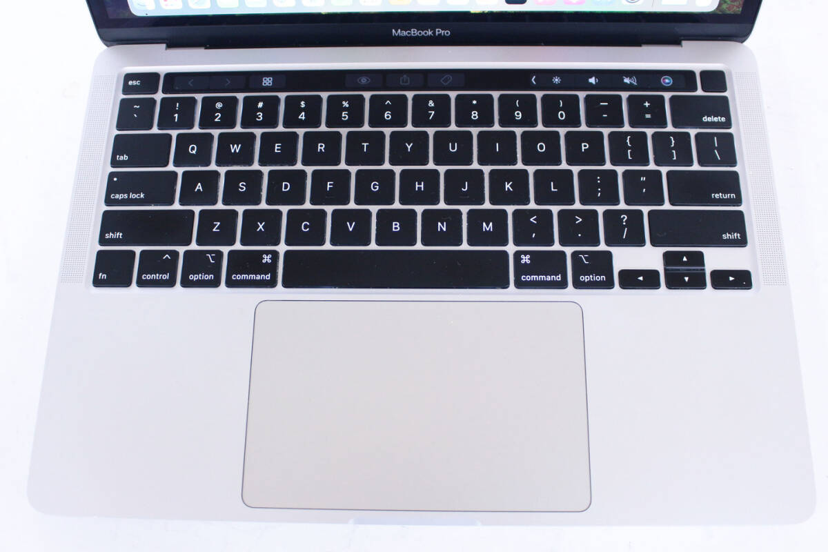 【1円～】良品 10世代i7-1068NG7＆RAM32GB＆SSD1TB選択上位個体 MacBook Pro 13 2020 13.3型Retina Type-C(Thunderbolt3)ｘ4 OS14Sonomaの画像2