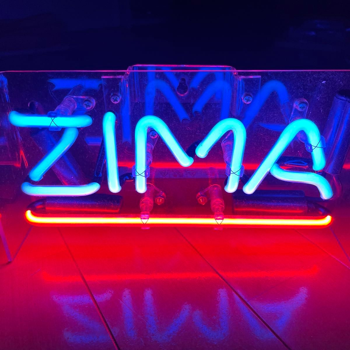 ZIMA ミニネオンサイン ネオン管 非売品