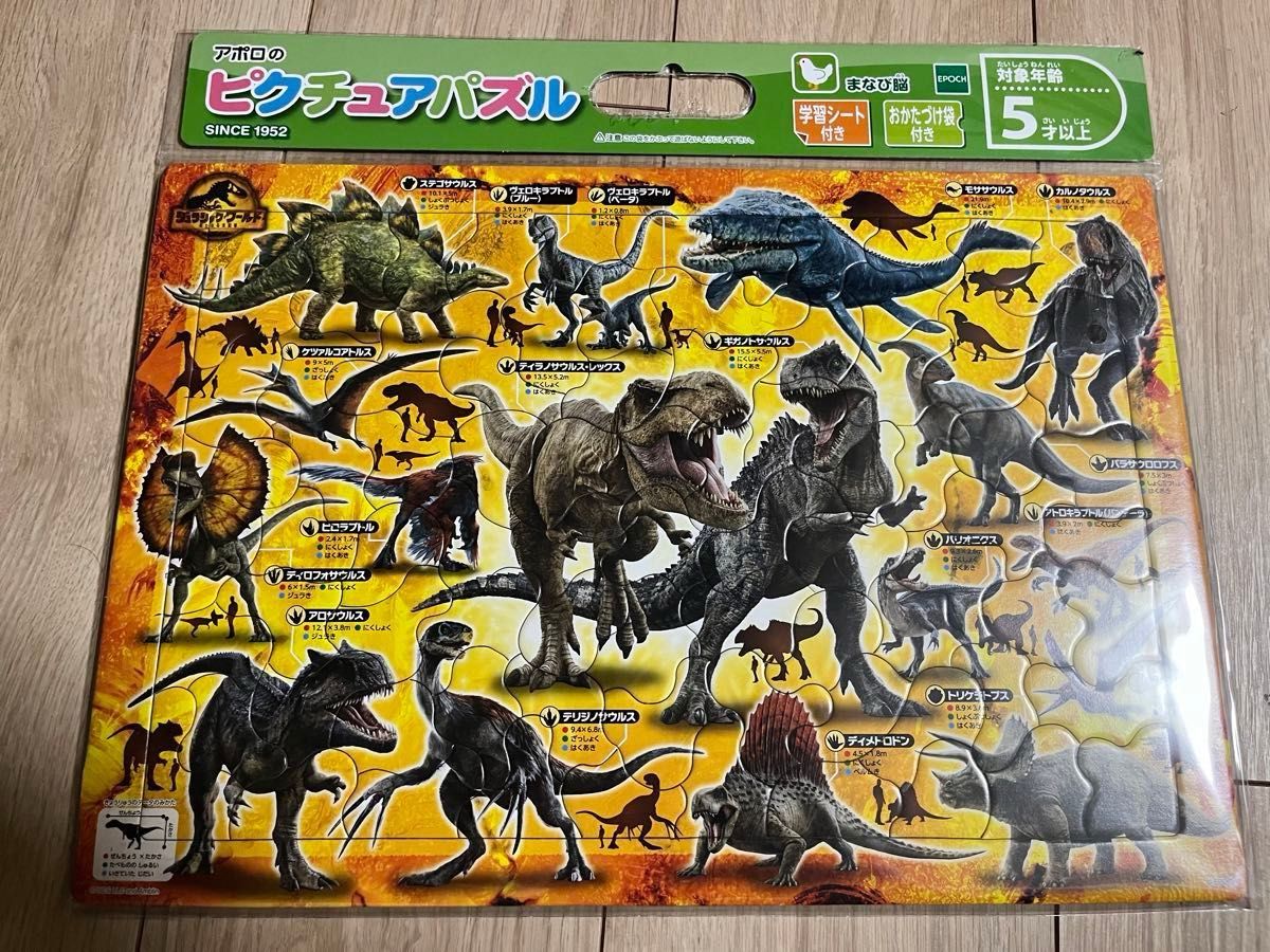 パズル　知育　ピクチュアパズル　まとめ売り　電車　働く車　動物　恐竜　ミッフィー