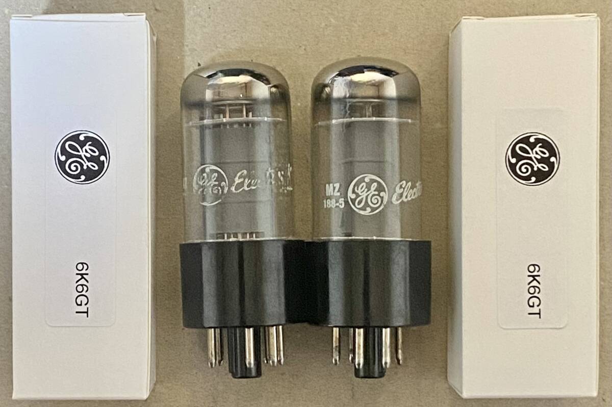 ■NEW20118■ GE 6K6GT　新品白箱入２本セット