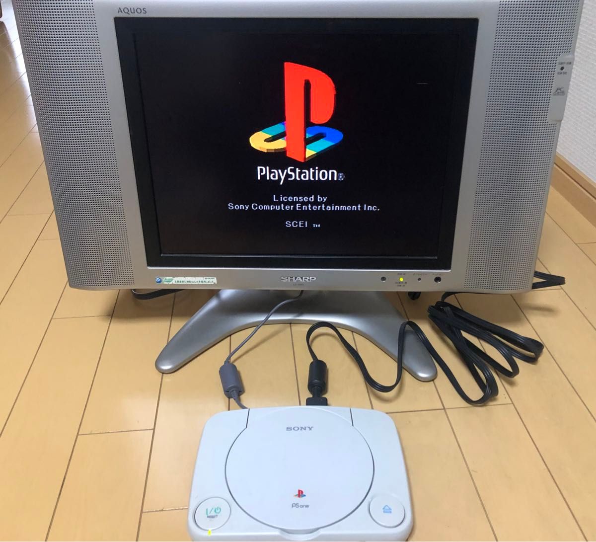 稼働品 PS One本体セット(SCPH-100) PS1 コントローラー無し 稼働品 PS One本体セット(SCPH-100) PS1 コントローラー無し