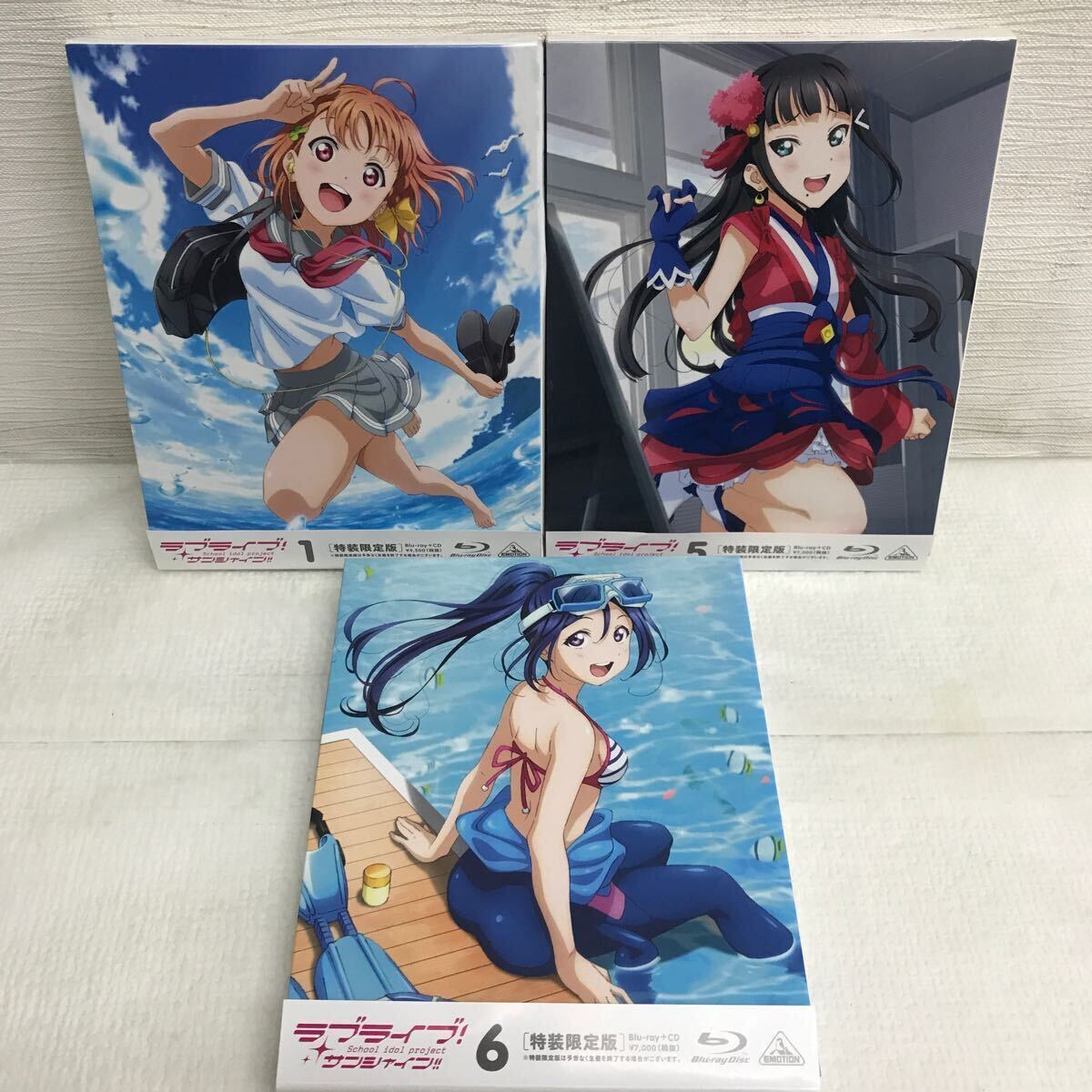 I0320I5 まとめ★ラブライブ! Blu-ray 13巻セット 2nd Season /サンシャイン / School idol project アニメ 室田雄平 EMOTION バンダイ_画像7