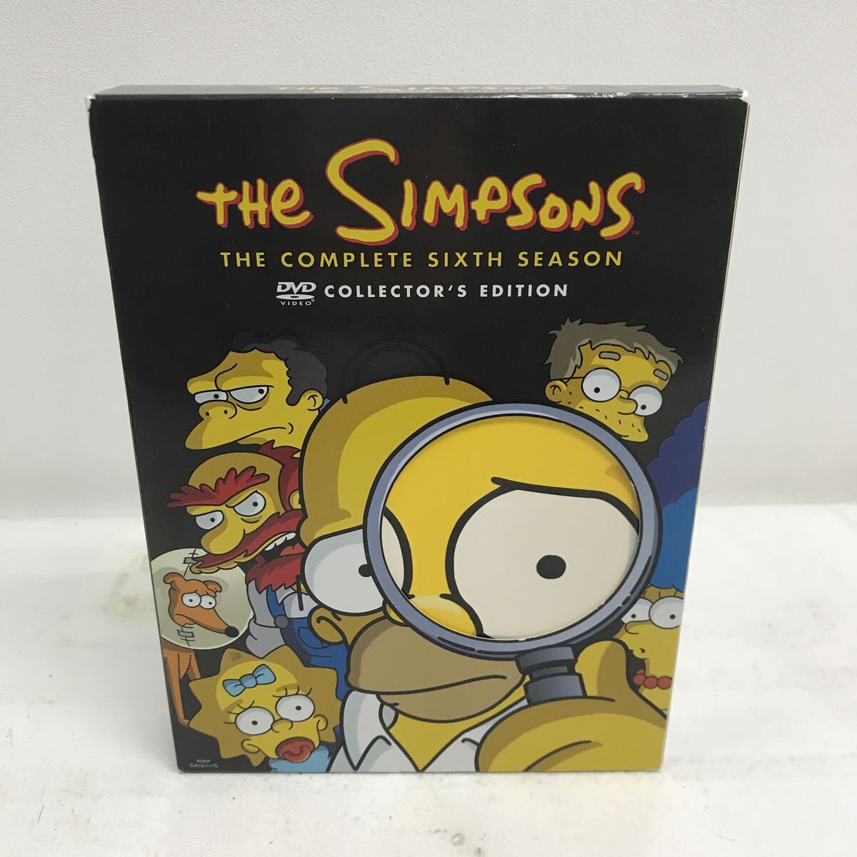 I0321A3 The * Simpson z season 6 THE SIMPSONS DVD collectors BOX 4 sheets set cell version THE COMPLETE SIXTH SEASON abroad anime 