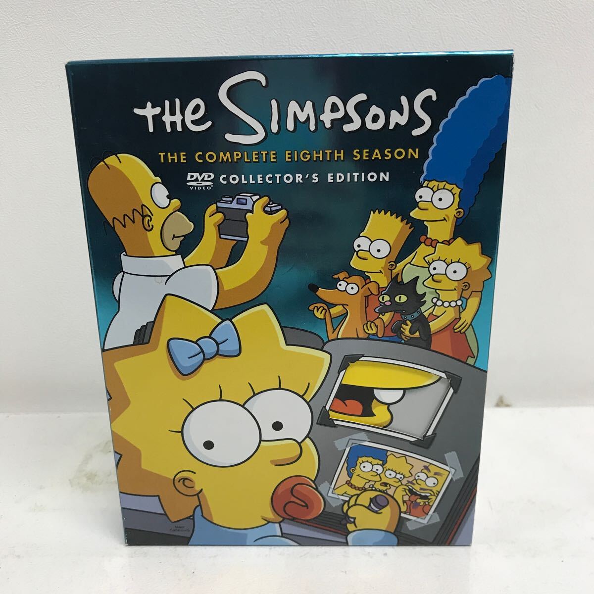 I0321A3 The * Simpson z season 8 THE SIMPSONS DVD collectors BOX 4 sheets set cell version THE COMPLETE EIGHTH SEASON abroad anime 
