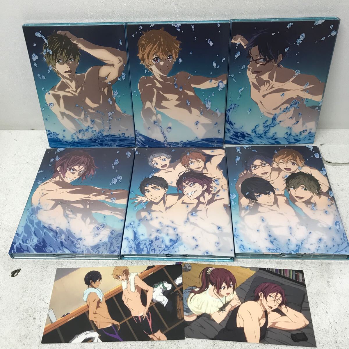 I0322H3 summarize *Free vol.1~6 / Eternal Summer vol.2~6 DVD CD 12 volume set cell version anime ......po knee Canyon 