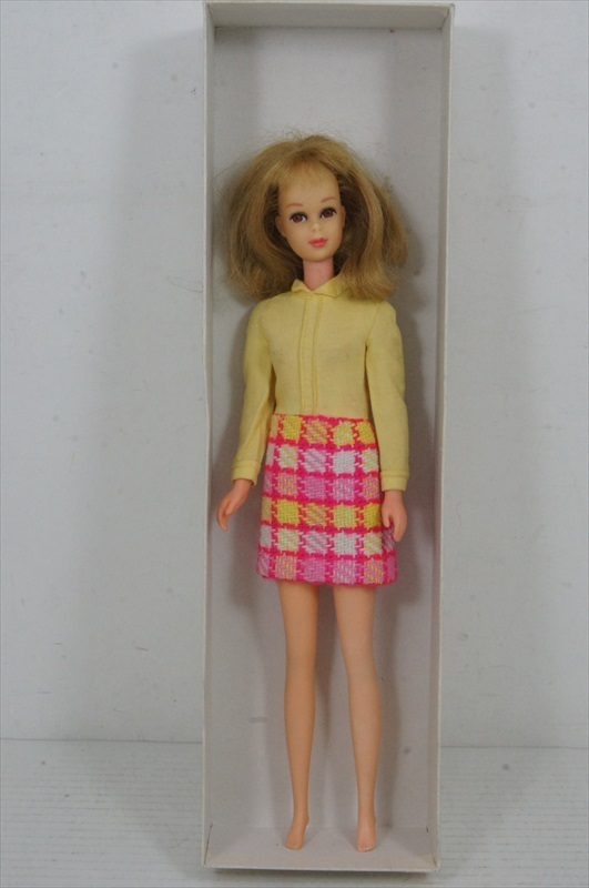 [珍品]MATTEL フランシー人形/ワンピース Francie 1960年代 当時物 箱付 フィギュア ドール