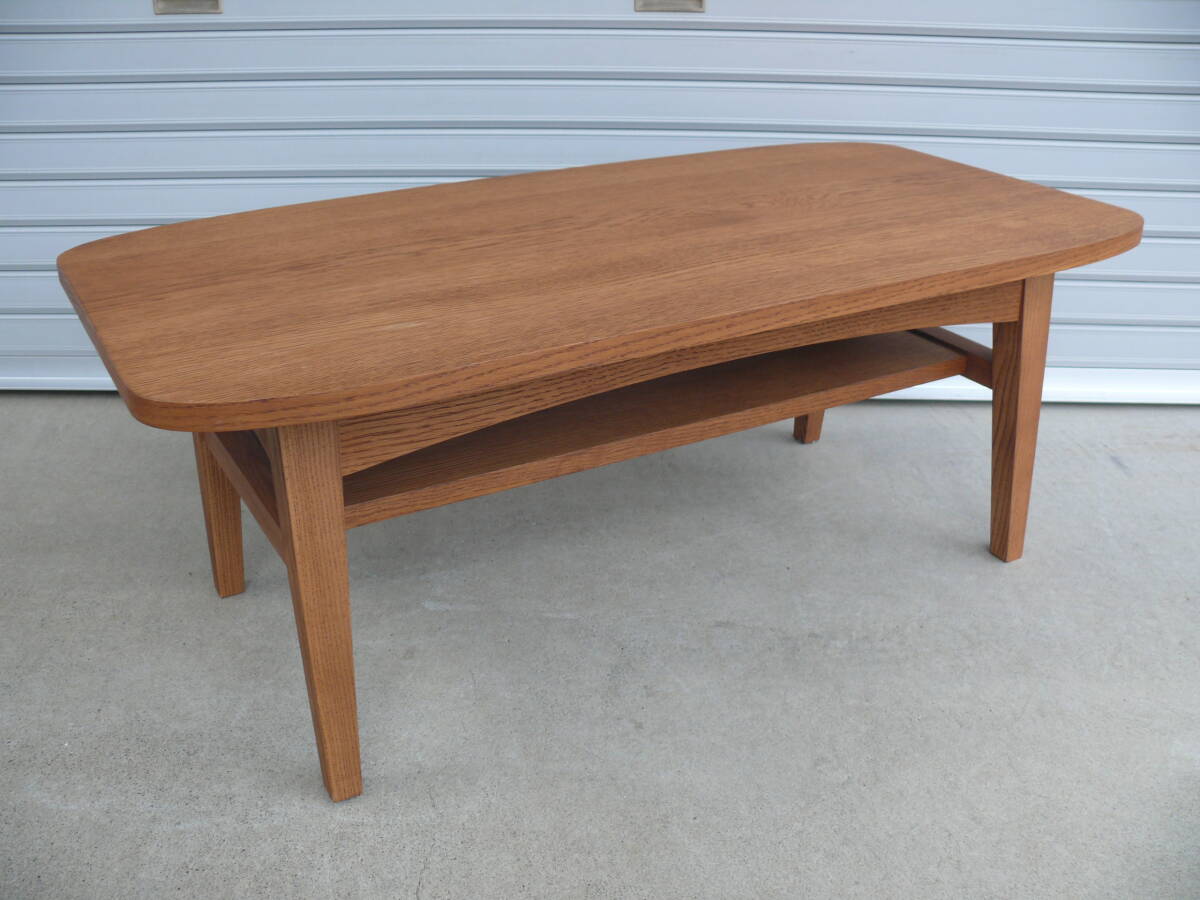 unico ウニコ KURT クルト ローテーブル リビングテーブル センターテーブル 木製（幅100cm/奥行50cm/高さ38cm）の画像9
