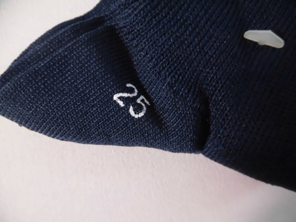 レトロ　日本製　両面ロゴ入り　2足組　紳士用靴下　　メンズソックス　カジュアル　　ハイゲージ　ナイロン１００％　２６２８_画像4