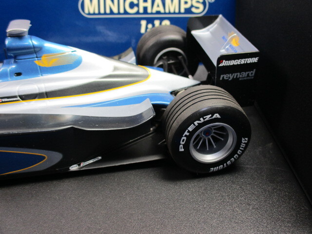 ★BAR 01 SUPERTEC Test car ジャック・ビルニューブ 1999 (180990120) 　 1/18 　 　 Minichamps製 　(管:MC-051)_画像6