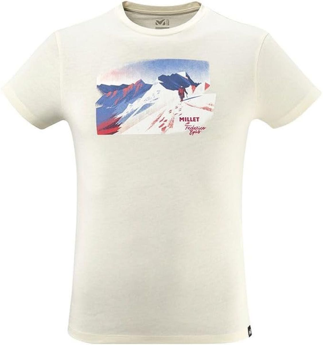 MILLET ミレー 半袖Tシャツ ミレー x エピス 半袖Tシャツ MIV9751 ホワイト(白) メンズL 新品