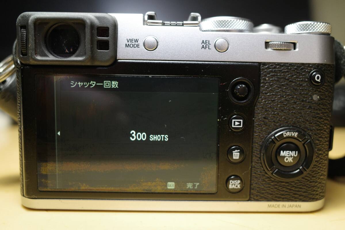 【奇跡の300ショット】FUJIFILM デジタルカメラ X100F シルバー_画像10