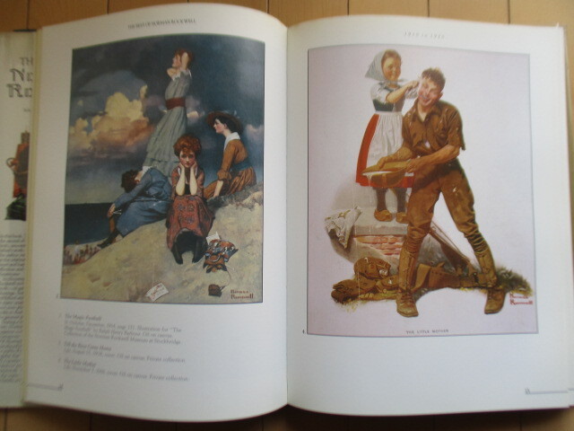 「THE BEST OF Norman Rockwell」　Thomas Rockwell：編　1988年　COURAGE BOOKS　洋書　英語　ノーマン・ロックウェル　画集　作品集_画像3