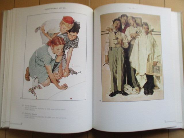 「THE BEST OF Norman Rockwell」　Thomas Rockwell：編　1988年　COURAGE BOOKS　洋書　英語　ノーマン・ロックウェル　画集　作品集_画像4