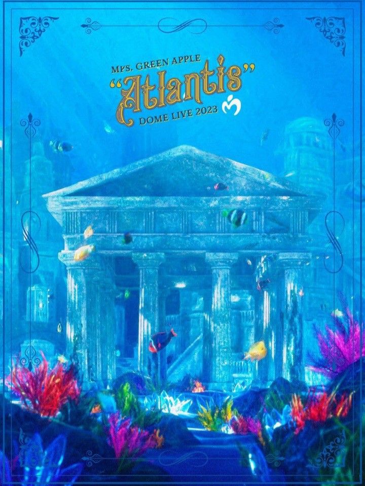新品202401発売 Mrs. GREEN APPLE「DOME LIVE 2023 “Atlantis”」 通常盤DVD 2枚組