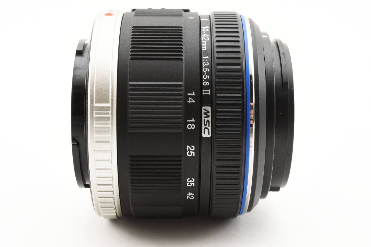 ★☆極上美品★ オリンパス OLYMPUS M.ZUIKO DIGITAL 14-42mm F3.5-5.6 II MSC ブラック 清潔感溢れる綺麗な外観！＃240341_画像8