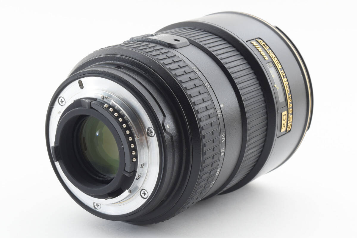 ★☆極上美品★ Nikon ニコン AF-S DX Zoom-Nikkor 17-55mm f/2.8G IF-ED ★清潔感溢れる綺麗な外観！光学カビ、クモリなし！＃240362_画像5