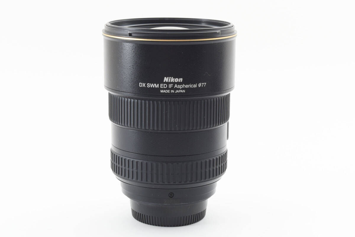 ★☆極上美品★ Nikon ニコン AF-S DX Zoom-Nikkor 17-55mm f/2.8G IF-ED ★清潔感溢れる綺麗な外観！光学カビ、クモリなし！＃240362_画像9