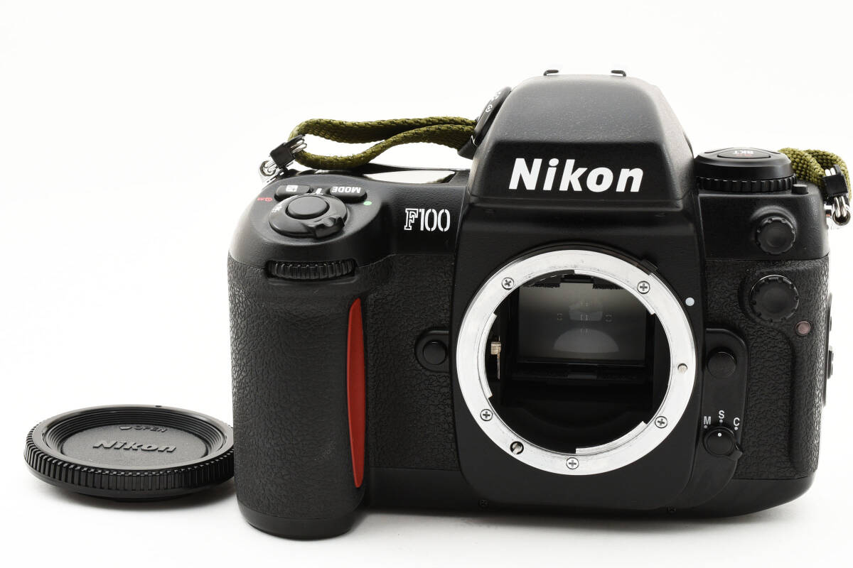 ★☆希少美品★ ニコン Nikon F100 ボディ 高級一眼レフ フィルムカメラ オートフォーカス 動作確認 #240323_画像1