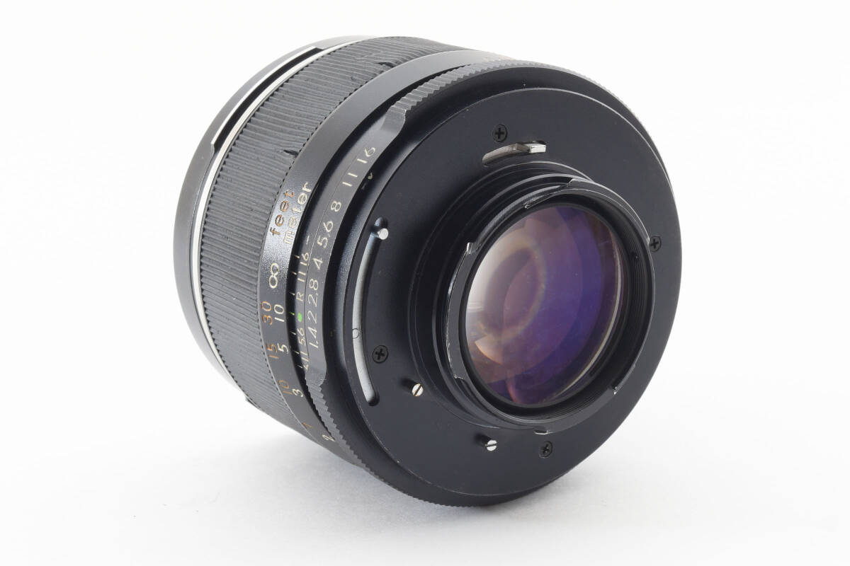 ★☆超希少品★ トプコン TOPCON RE Auto-Topcor 58mm F1.4 ブラック #240369_画像7