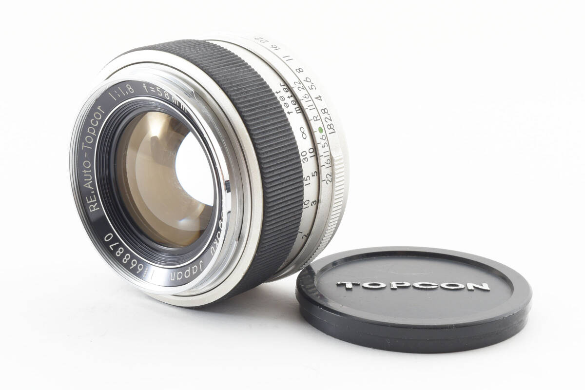★☆銘玉美品★ TOPCON RE Auto-Topcor 58mm F1.8 トプコン トプコール 5.8cm＊Tokyo Kogaku #240371