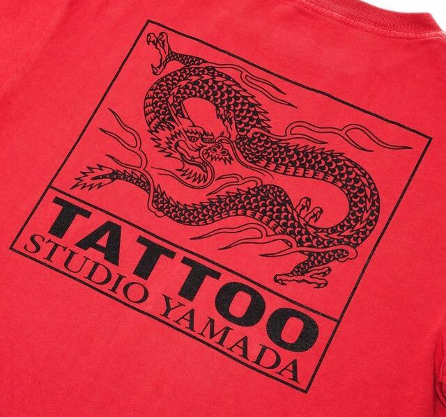 買い取り tatoo studio yamada ロンT L レッド 山田レン 原宿 Yahoo