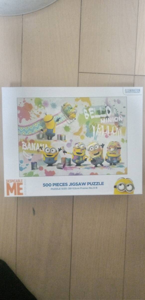 ジグソーパズル　500ピース　ミニオン　やのまん社　JIGSAW PUZZLE