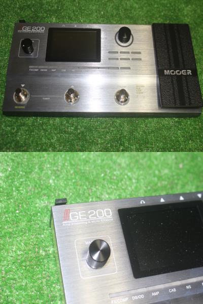 3084 MOOER GE200 ギター用マルチエフェクター 現状品_画像2