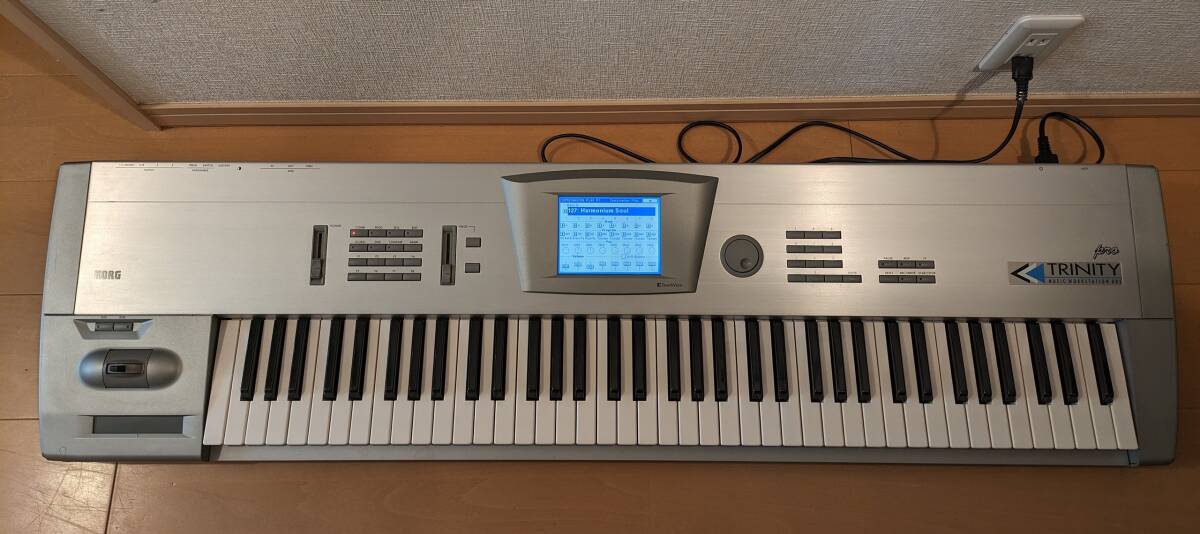 KORG　TRINITY　pro　コルグ　シンセサイザー　トリニティ　プロ　オプション装着品_画像1