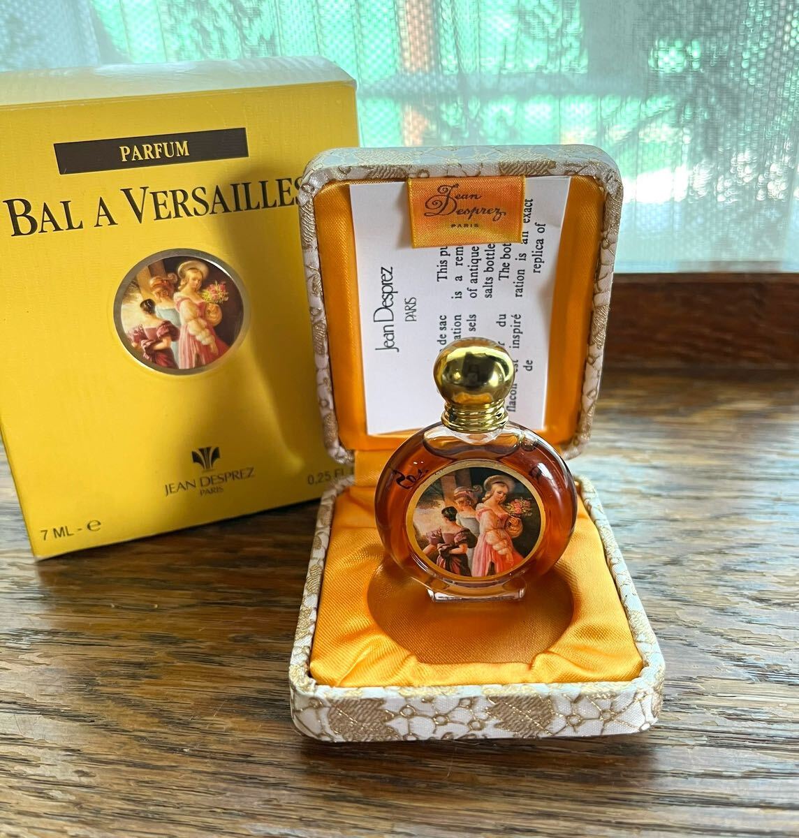 バラ ベルサイユ ジャンデプレ 香水 パルファム 7.5ml 未開封 Jean Desprez Versailles PARFUMの画像4