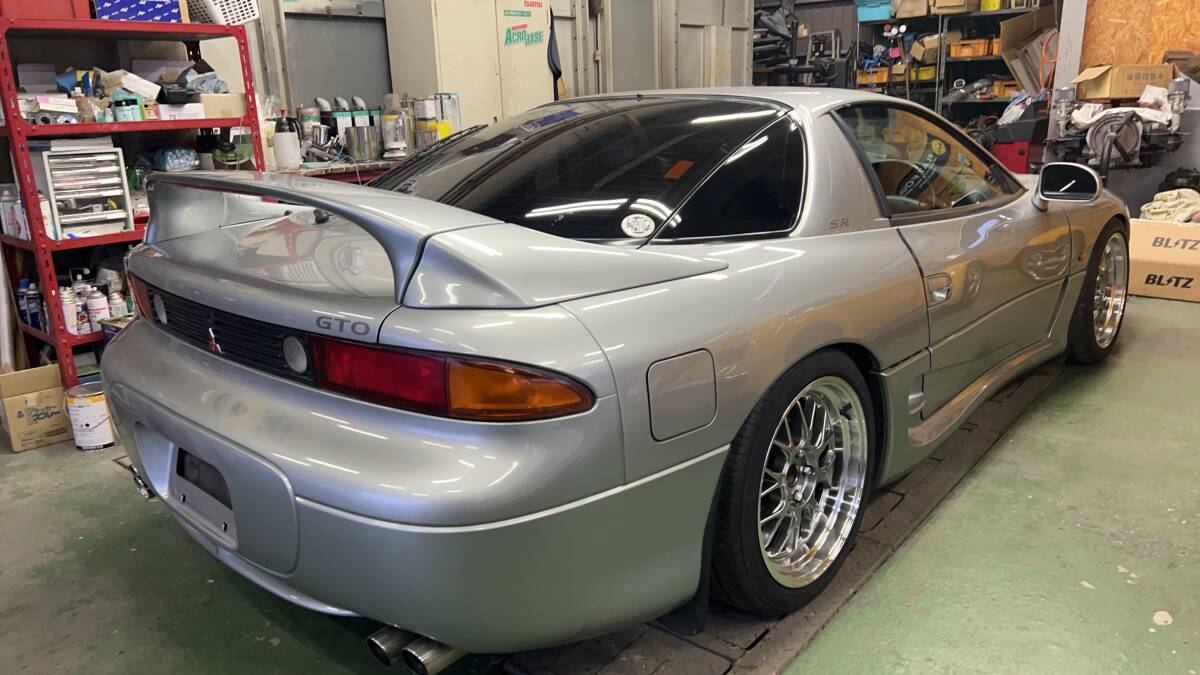 H12年式GTO SR AT サンルーフ付き　新品車高調　極上車_画像4