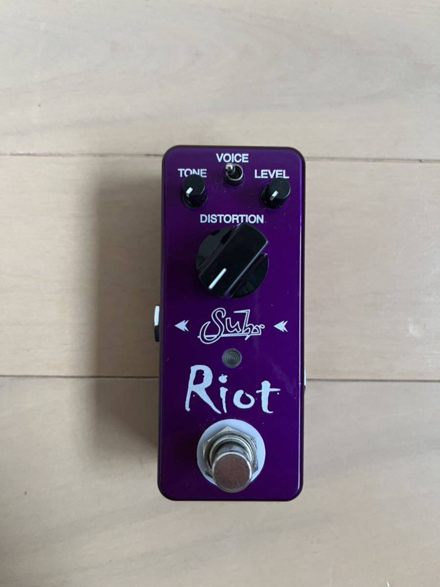 SUHR ( サー ) Riot Distortion mini ライオット ディストーション ミニの画像3