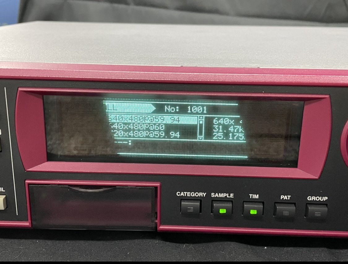 ASTRO VG-873 DIGITAL VIDEO GENERATOR デジタルビデオ信号発生器 VG-873 [2020]_画像3