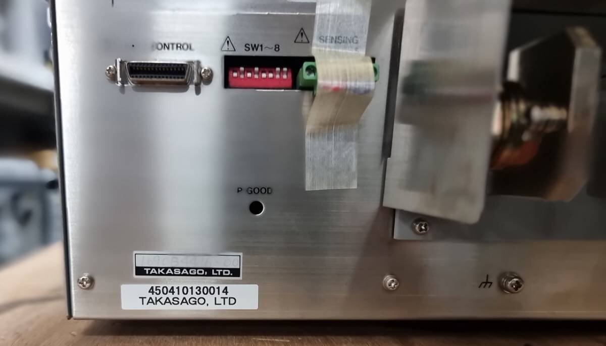 TAKASAGO FX060-50 REGULATED DC Power Supply スイッチング方式・定電圧/定電流直流電源 0～60V/0～50A [0014]_画像7