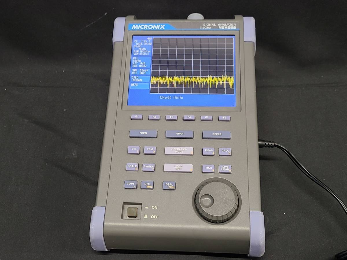 MICRONIX MSA558 SIGNAL ANALYZER シグナルアナライザ MSA558_画像2