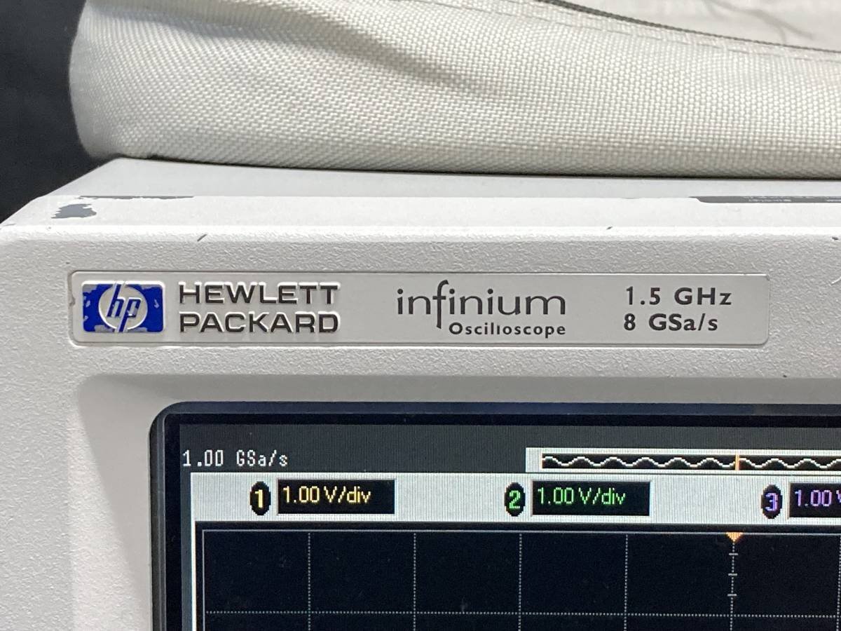 HP 54845A ディジタルオシロスコープ 1.5GHz 8GSa/s 4ch Infiniium Oscilloscope [0208]_画像3